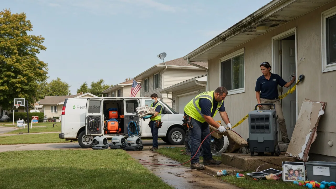 Water Damage Restoration in Nashotah, WI near me